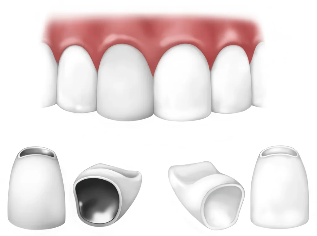 Металлокерамические коронки и коронки из керамики